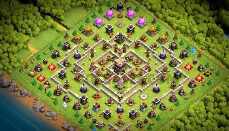 Clash Of Clans TH11 Trophy Base Link