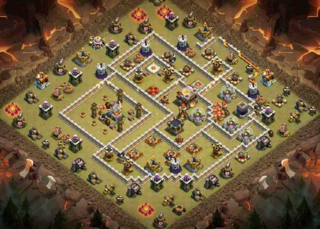 Clash Of Clans TH11 War Base Copy
