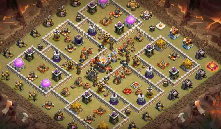 Clash Of Clans TH11 War Base Copy