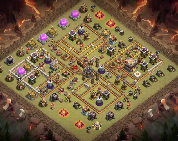Clash Of Clans TH11 War Base