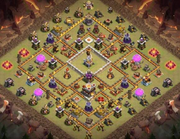 Clash Of Clans TH11 War Village Link