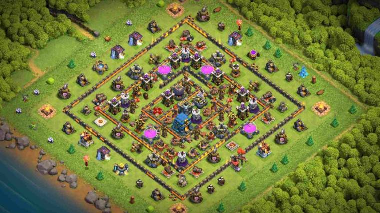 Clash Of Clans TH12 Farming Base Link