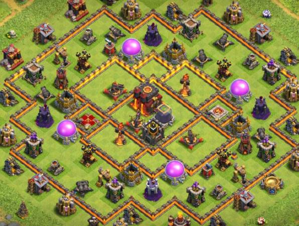 Clash Of Clans TH12 Hybrid Layout Link Copy
