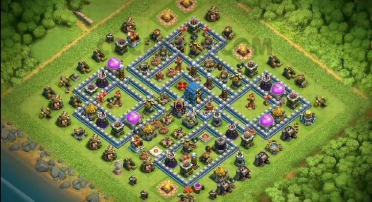 Clash Of Clans TH12 Trophy Base Link