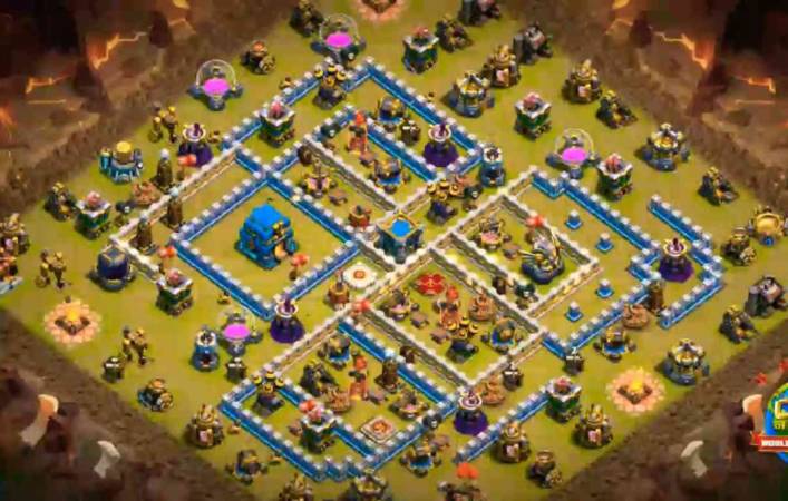 Clash Of Clans TH12 War Base