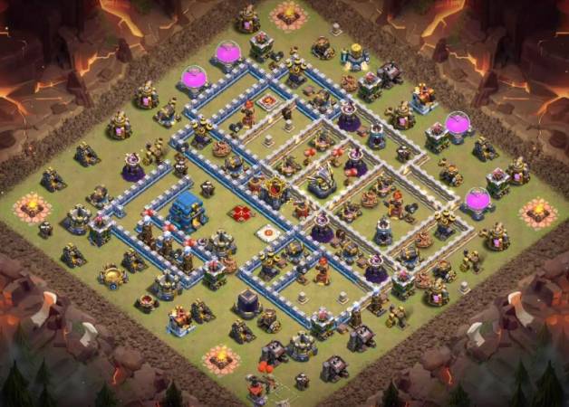 Clash Of Clans TH12 War Trophy Design Link Copy