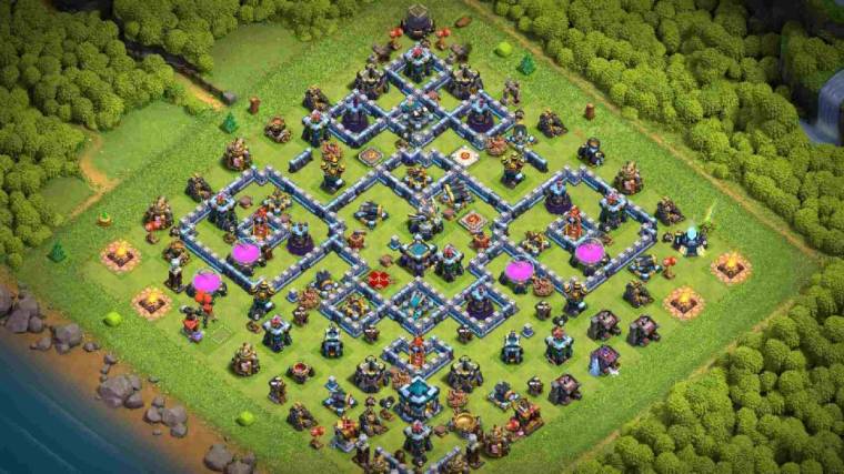 Clash Of Clans TH13 Farming Base