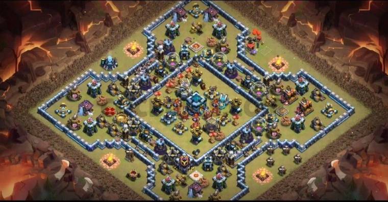 Clash Of Clans TH13 Trophy Base Link