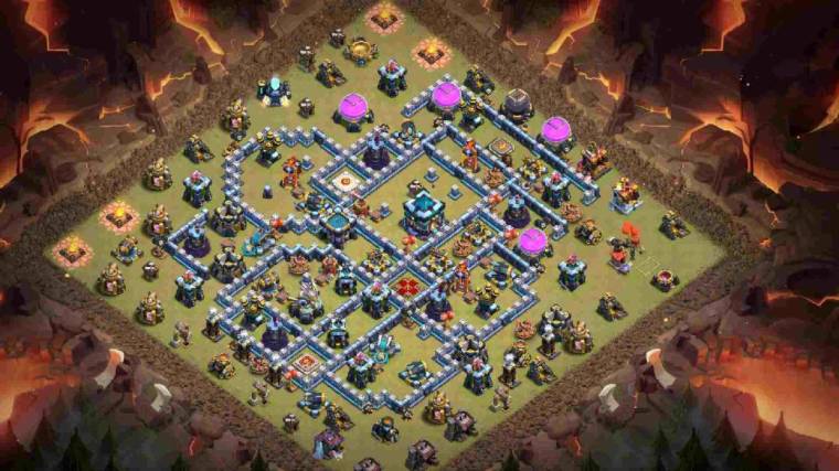 Clash Of Clans TH13 War Base