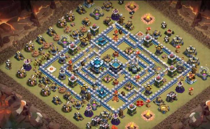 Clash Of Clans TH13 War Layout Link