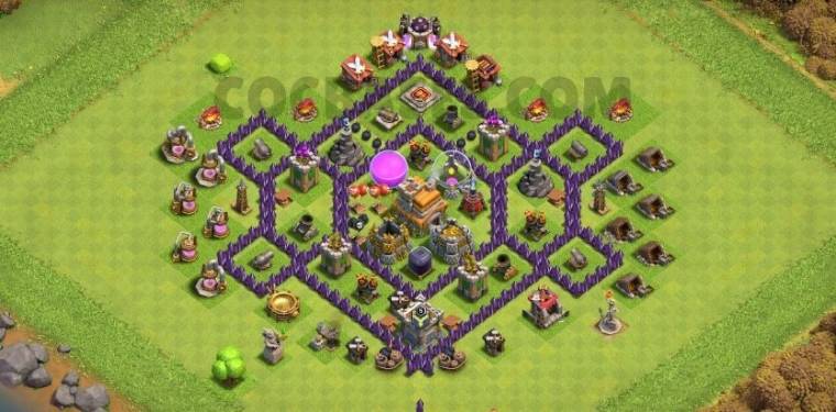 Clash Of Clans TH7 Farming Base Link