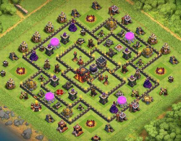 Clash Of Clans Town Hall 10 Hybrid Base Link