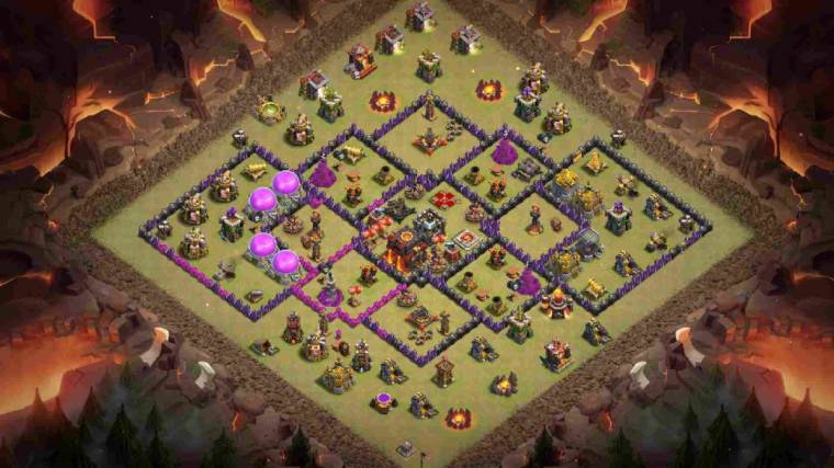 Clash Of Clans Town Hall 10 War Base With Link