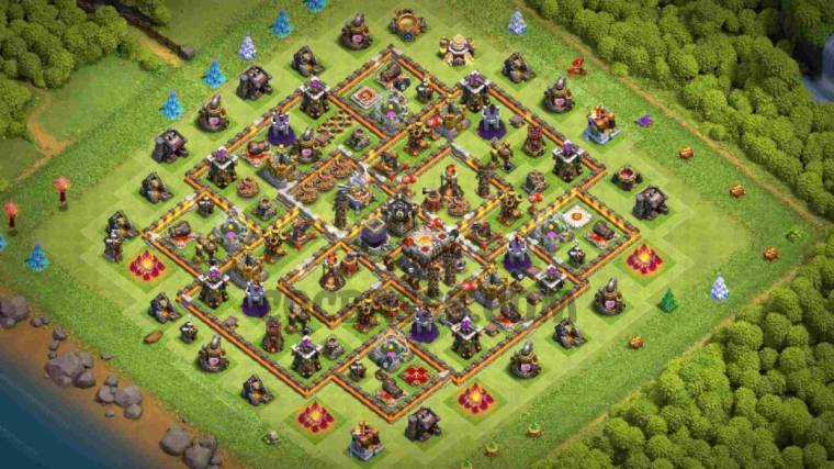 Clash Of Clans Town Hall 11 Farming Design