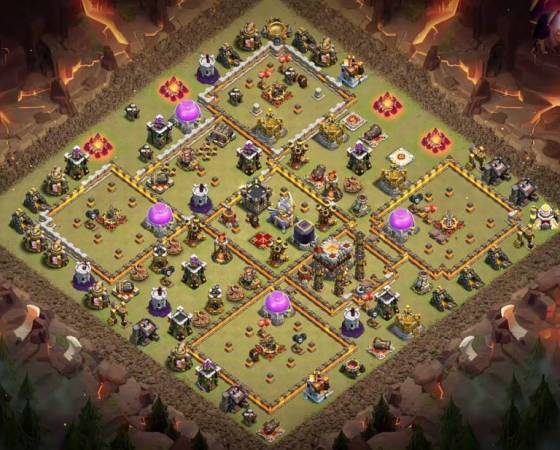 Clash Of Clans Town Hall 11 War Base