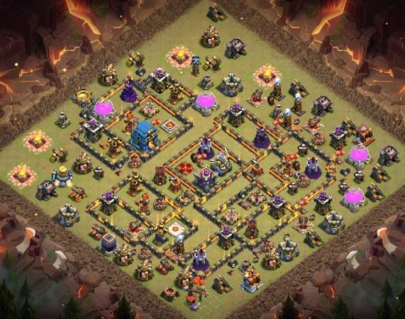 Clash Of Clans Town Hall 12 War Base