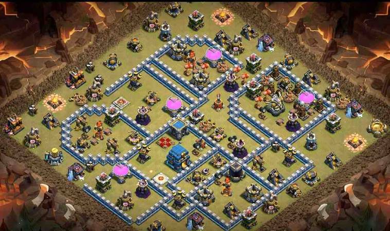 Clash Of Clans Town Hall 12 War Base