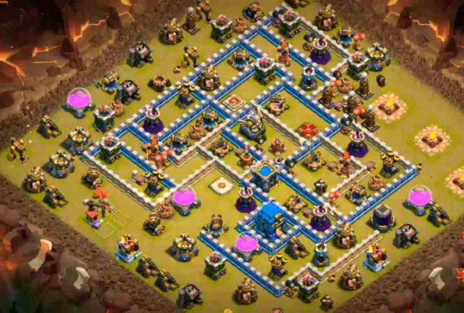 Clash Of Clans Town Hall 12 War Base