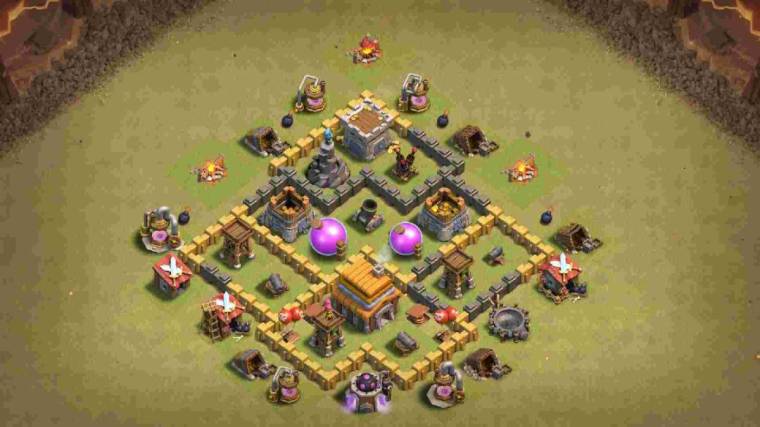 Clash Of Clans Town Hall 5 War Base Link