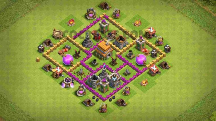 Clash Of Clans Town Hall 6 Farming Base Link