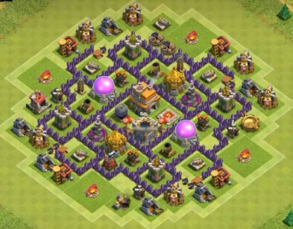Clash Of Clans Town Hall 7 Trophy Base