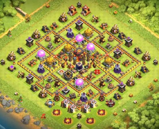Clash Of Clans Town Hall 8 Farming Village Links