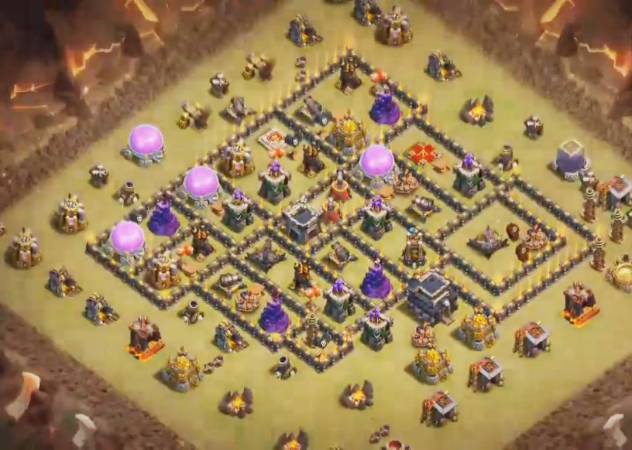 Clash Of Clans Town Hall 9 Layout Link