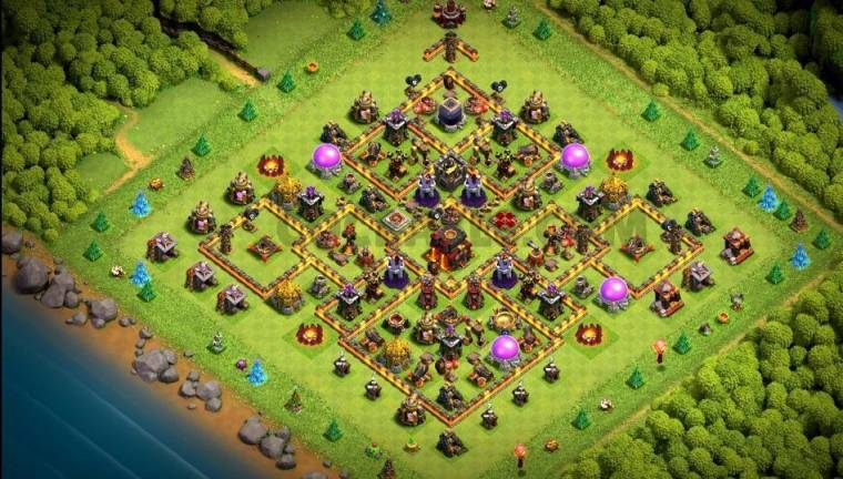 Clash Of Clans Town Hall Ten Trophy Layout Link