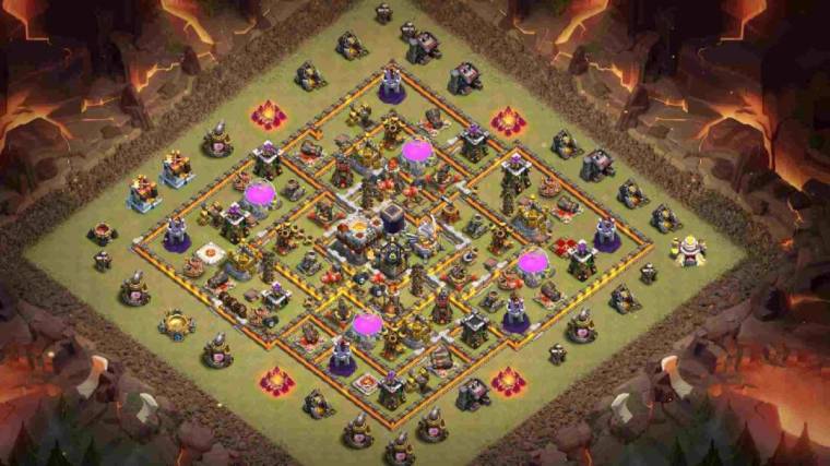 COC Centered TH11 Layout Design Link