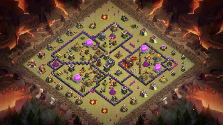 COC TH10 War Base Design With Link