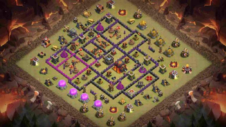 COC Th10 War Base With Link