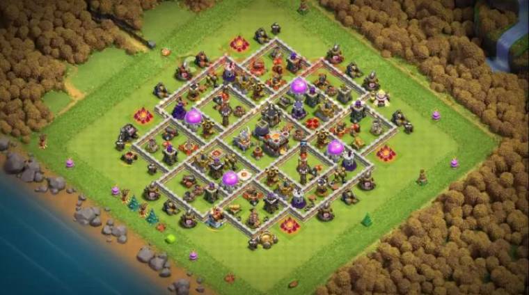 COC TH11 Hybrid Base Link