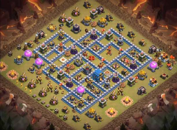 COC TH12 War Base Layouts Link