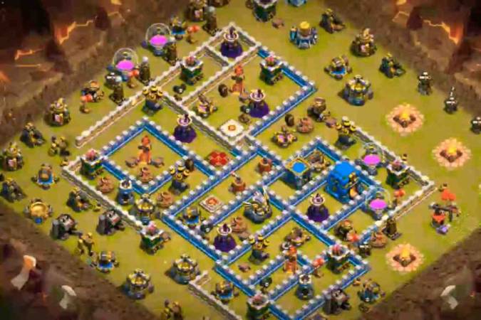 COC TH12 War Base Link