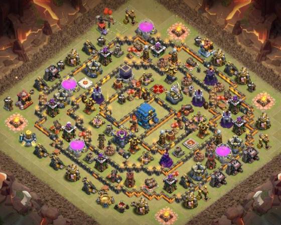 COC TH12 War Base