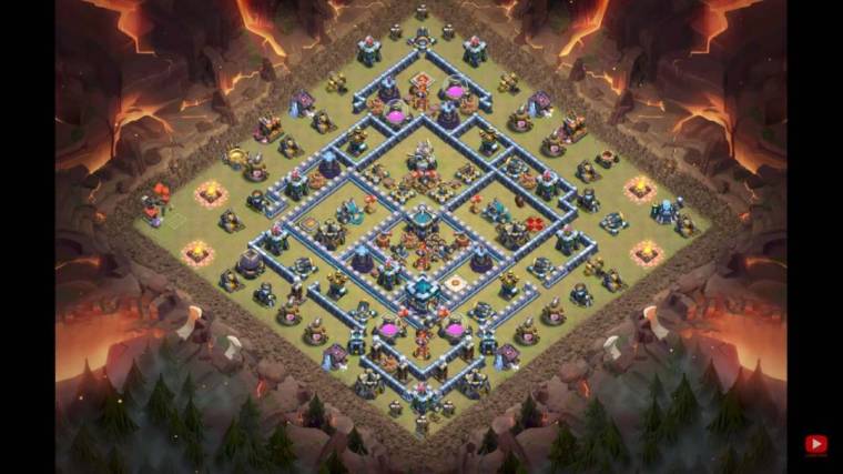 COC TH13 Base Design Map Link Download