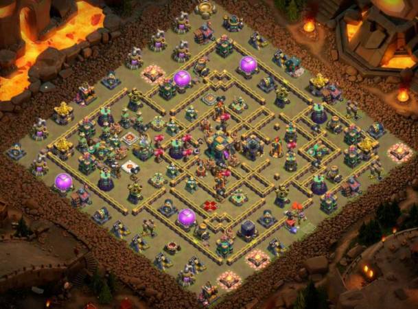 COC TH14 War Base Link