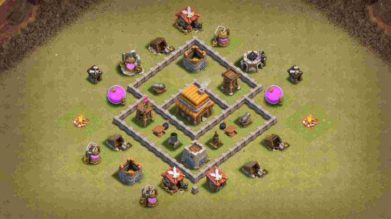 Coc-th4-war-base