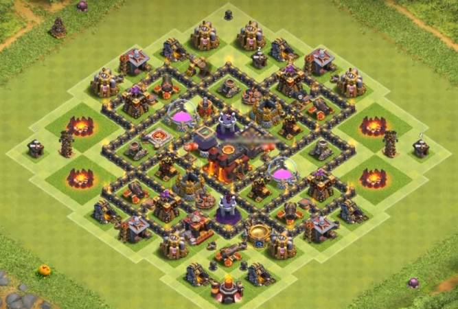 COC TH7 Farming Base
