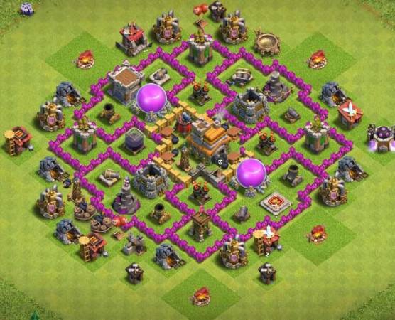 COC TH7 Farming Layout Link Copy