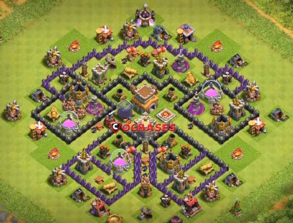 COC TH8 Defense Base Design