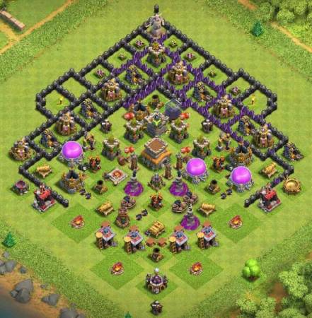 COC TH8 Trophy Base Link