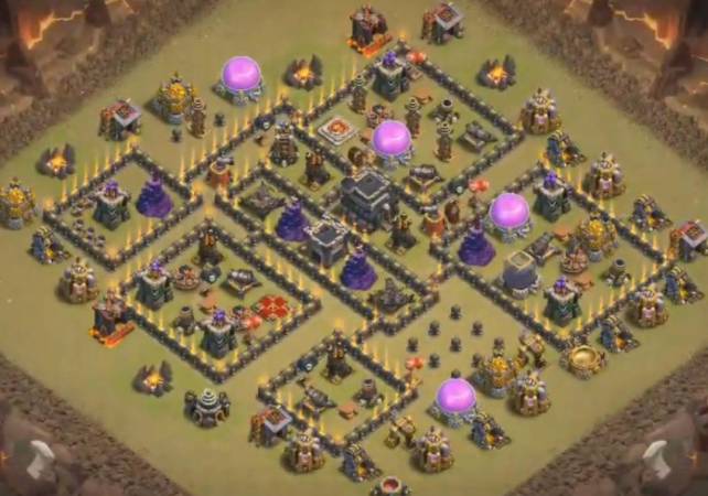 COC TH9 Base Copy Link