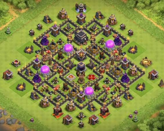 COC TH9 Defense Base