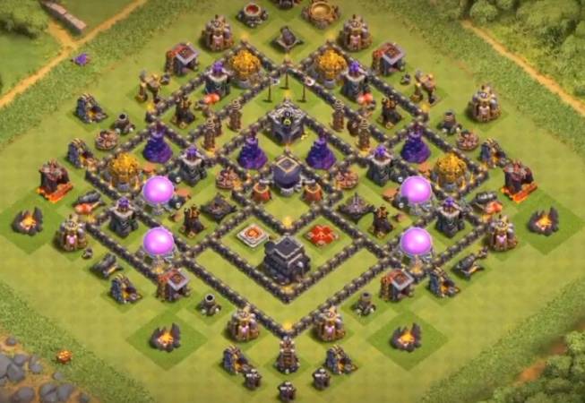 COC TH9 Farming Base Design