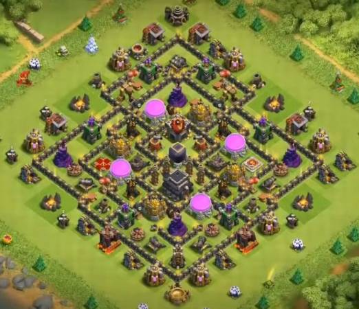 COC TH9 Farming Base