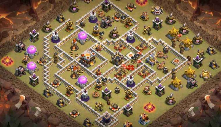 COC Town Hall 11 War Base