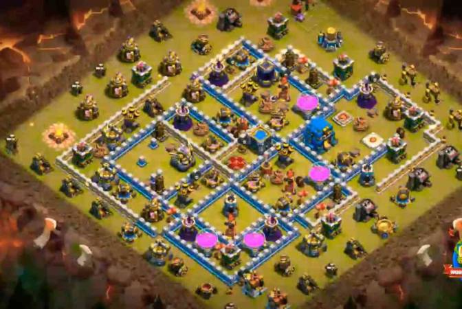 COC Town Hall 12 War Base