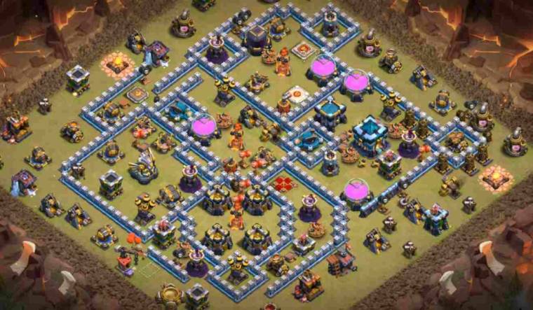 COC Town Hall 13 Defense Base Link