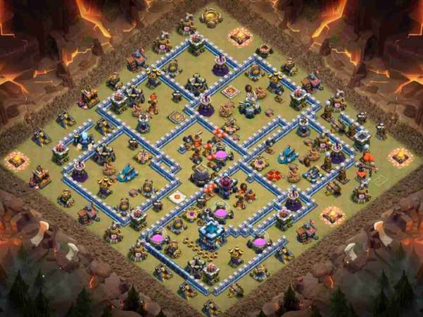 COC Town Hall 13 War Base Link
